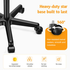 DEER BEAUTY tension knob and column showing adjustable height for ergonomic positioning
