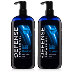 Defense Soap front packaging showing 32oz 2PK for long-lasting supply