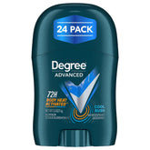 Degree Cool Rush front pack showing 24 travel-size sticks for convenient supply