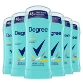 Degree Fresh Energy front packaging showing six sticks and clean branding for convenience