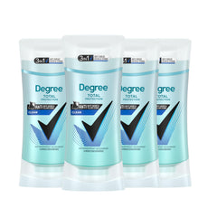Degree Pure Clean front packaging showing 4-stick pack and convenience