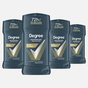 Degree sport defense front packaging shows product for long-lasting protection