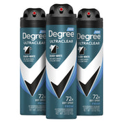 Degree front packaging showing product and compact benefit