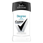 Degree UltraClear front packaging showing product benefits and brand