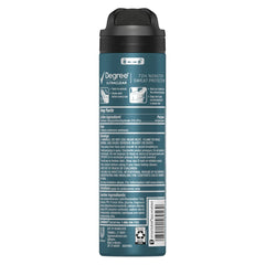 Degree UltraClear side label focused on usage and features