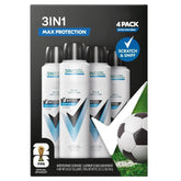 Degreee Men Max Protection front packaging showing product benefits and scent