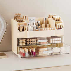 Delamu top brush holders keeping makeup brushes upright and easy to grab