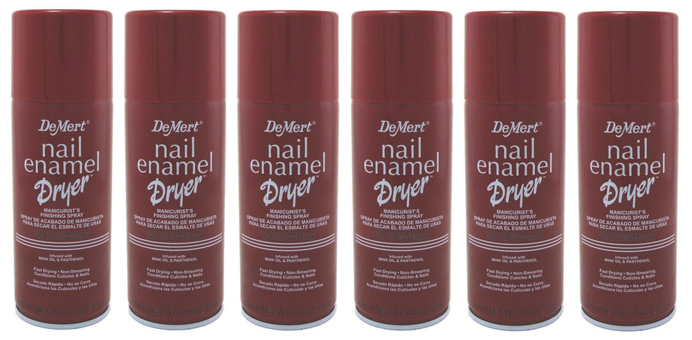 Demert spray can front view showing label and fast-dry benefit