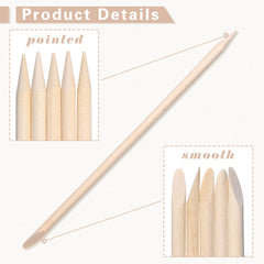 Demissle smooth wood grain texture that prevents splinters and irritation