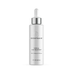 Deoxygain front packaging showing 2 oz bottle and clear gel benefit