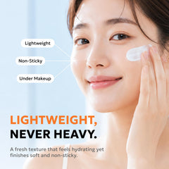 Derma B pump dispensing action demonstrating easy controlled application