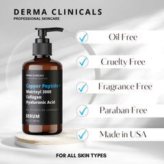 DERMA CLINICALS applied to model's cheek in routine, illustrating visible plumping and hydration benefit