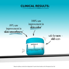 Derma E gel texture close-up highlighting lightweight absorption