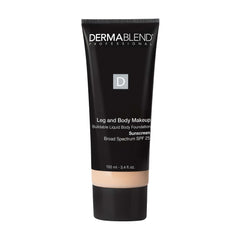 Dermablend bottle front view showing brand and natural shade benefit