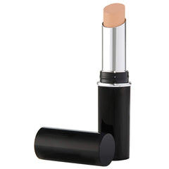 Dermablend concealer stick front view shows compact, travel-ready design and coverage