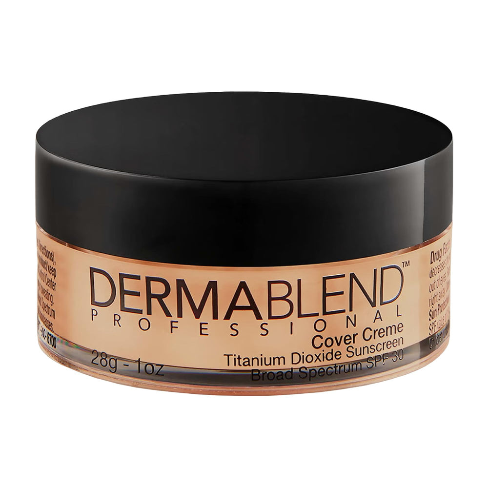 Dermablend front packaging showing product and shade for easy selection