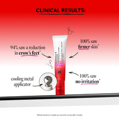 Derma E cooling metal applicator close-up for soothing massage