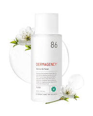 DERMAGENCY Zeroca 86 front bottle showing clean formulation and clarity