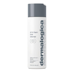 Dermalogica bottle frontal view showcasing clean packaging and benefit