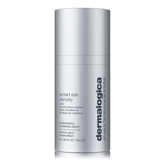 Dermalogica bottle front view showing compact eye serum and visible branding benefit: precise treatment