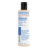Dermasolve front packaging shows product and soothing benefits for scalp