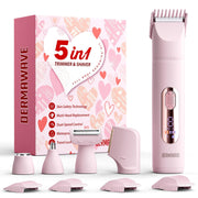 DERMAWAVE front view of device showing compact design and quick benefit