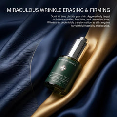 Derme Botanica close-up of ingredient pour with plant extract, highlights natural support