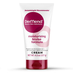 Dermend front packaging showing 4.5 oz tube and clear benefits