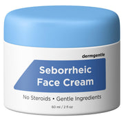 Dermgentle front tube showing clean packaging and steroid-free benefit