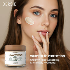 Dersie jar open with whipped cream texture highlighting fast absorption