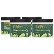 Desert Essence front tub showing product packaging and convenient size