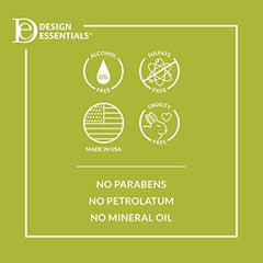 Design Essentials in-use photo applying mousse to damp curls for improved definition