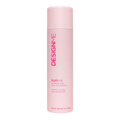 Design.Me PUFF.ME front packaging showing spray can and product benefit
