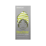 DevaCurl front view of DevaTwist wrap showing shape and fit benefit