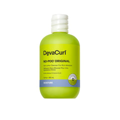DevaCurl bottle front view showing label and size benefits