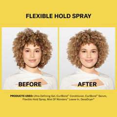 DevaCurl fine mist texture illustrating lightweight, non-crunch benefit