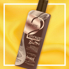 Devoted Creations applied on forearm demonstrating even golden tan and skin-softening effect