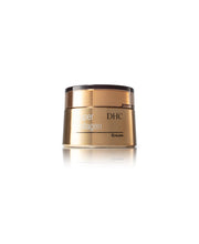 DHC jar front view showing label and compact travel-friendly benefit