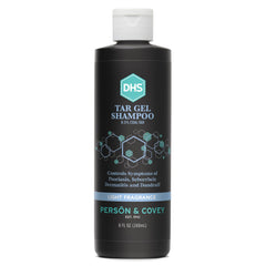 DHS T Gel front packaging showing bottle and label for clear identification and confidence