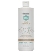 DHS bottle front view showing clear product and relief benefit