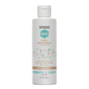 DHS zinc shampoo front packaging showing bottle and label for easy identification and benefit
