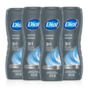 Dial Men front packaging showing 3-in-1 convenience and easy identification
