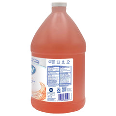 Dial Professional foaming hand wash being dispensed into hand, demonstrating easy lather