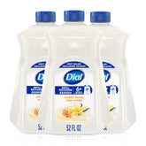 Dial vanilla honey front packaging shows large refill and warm scent benefit