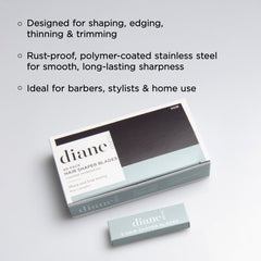 Diane close-up of polymer-coated blade edge showing smooth cutting surface