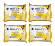 Dickinson's front packaging showing 25-count pack, convenient travel supply