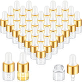 Didaey front packaging showing 100 champagne gold 1ml bottles for neat sample storage