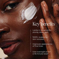 DIME label close-up showing ingredients and clean-beauty promise