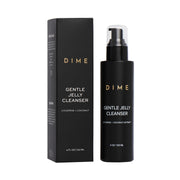 DIME cleanser front packaging showing product clarity and clean design benefit