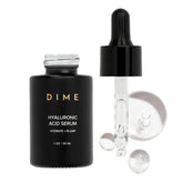 DIME bottle front view showing sleek packaging and hydrating benefit